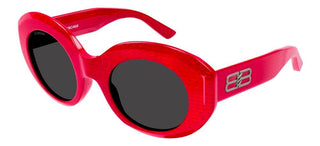 Balenciaga BB0235S women Red Round Sunglasses