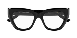 Balenciaga BB0238O women Black Cat Eye Eyeglasses