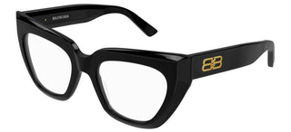 Balenciaga BB0238O women Black Cat Eye Eyeglasses