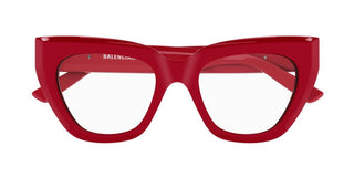 Balenciaga BB0238O women Red Cat Eye Eyeglasses