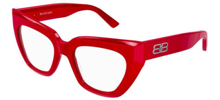 Balenciaga BB0238O women Red Cat Eye Eyeglasses