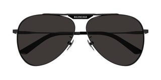 Balenciaga BB0244S unisex Ruthenium Pilot Sunglasses