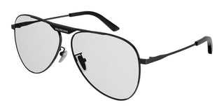 Balenciaga BB0244S unisex Black Pilot Sunglasses