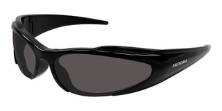 Balenciaga BB0253S unisex Black Sports Sunglasses