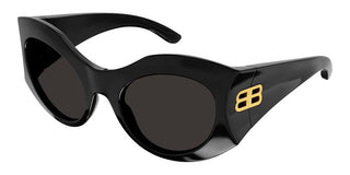 Balenciaga BB0256S women Black Round Sunglasses