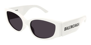 Balenciaga BB0258S women White Geometric Sunglasses