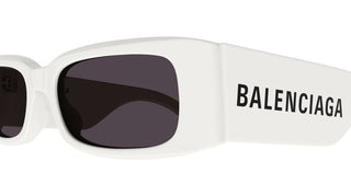 Balenciaga BB0260S women White Squared Sunglasses