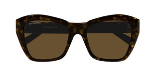 Balenciaga BB0273SA women Havana Geometric Sunglasses