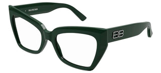 Balenciaga BB0275O women Green Geometric Eyeglasses