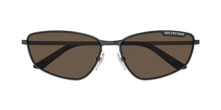 Balenciaga BB0277S unisex Ruthenium Squared Sunglasses