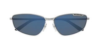 Balenciaga BB0277S unisex Ruthenium Squared Sunglasses