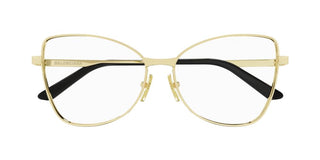 Balenciaga BB0282O women Gold Geometric Eyeglasses