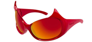 Balenciaga BB0284S women Red Cat Eye Sunglasses