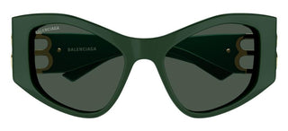 Balenciaga BB0287S women Green Cat Eye Sunglasses