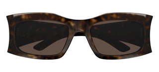 Balenciaga BB0291S unisex Havana Squared Sunglasses