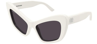 Balenciaga BB0293S women White Cat Eye Sunglasses