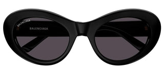 Balenciaga BB0294SK women Black Cat Eye Sunglasses