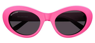 Balenciaga BB0294S women Pink Round Sunglasses