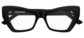 Balenciaga BB0296O women Black Cat Eye Eyeglasses