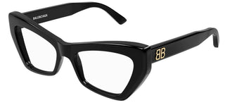 Balenciaga BB0296O women Black Cat Eye Eyeglasses