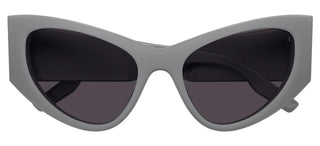 Balenciaga BB0300S women Grey Cat Eye Sunglasses