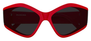 Balenciaga BB0302S women Red Geometric Sunglasses