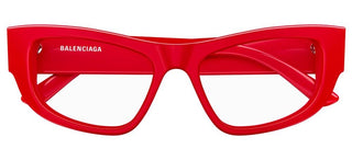 Balenciaga BB0303O women Red Cat Eye Eyeglasses