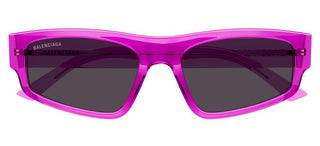 Balenciaga BB0305S unisex Violet Squared Sunglasses