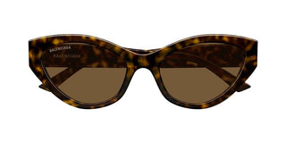 Balenciaga BB0306S women Havana Cat Eye Sunglasses