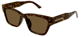 Balenciaga BB0307SA women Havana Squared Sunglasses