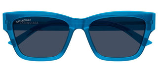 Balenciaga BB0307SA women Blue Squared Sunglasses