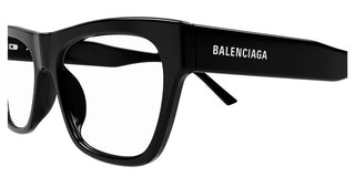 Balenciaga BB0308O unisex Black Squared Eyeglasses