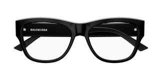 Balenciaga BB0309O unisex Black Squared Eyeglasses