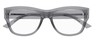 Balenciaga BB0309O unisex Grey Squared Eyeglasses