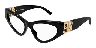 Balenciaga BB0313O women Black Cat Eye Eyeglasses