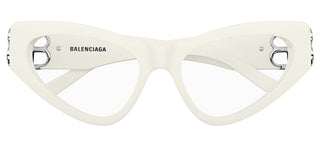 Balenciaga BB0313O women White Cat Eye Eyeglasses