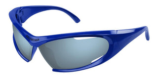 Balenciaga BB0318S unisex Blue Geometric Sunglasses