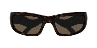 Balenciaga BB0320S unisex Havana Squared Sunglasses