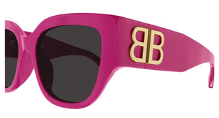 Balenciaga BB0323SK women Pink Squared Sunglasses