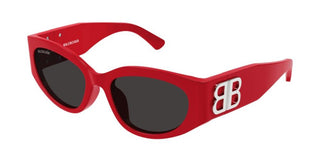 Balenciaga BB0324SK women Red Oval Sunglasses