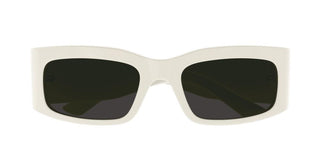 Balenciaga BB0328S unisex White Rectangle Sunglasses