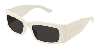 Balenciaga BB0328S unisex White Rectangle Sunglasses