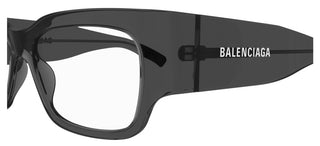 Balenciaga BB0332O men Grey Rectangle Eyeglasses