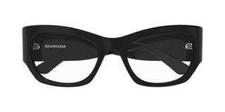 Balenciaga BB0333O women Black Squared Eyeglasses