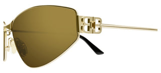 Balenciaga BB0335S women Gold Cat Eye Sunglasses