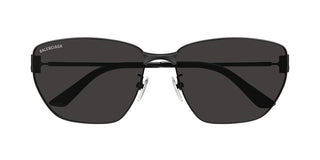 Balenciaga BB0337SK unisex Black Rectangle Sunglasses