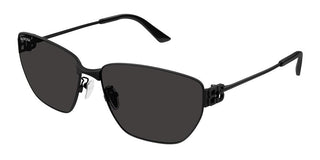 Balenciaga BB0337SK unisex Black Rectangle Sunglasses