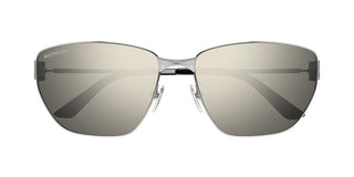 Balenciaga BB0337SK unisex Silver Rectangle Sunglasses