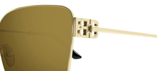 Balenciaga BB0338SK women Gold Butterfly Sunglasses