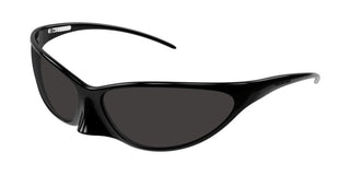 Balenciaga BB0349S unisex Black Round Sunglasses